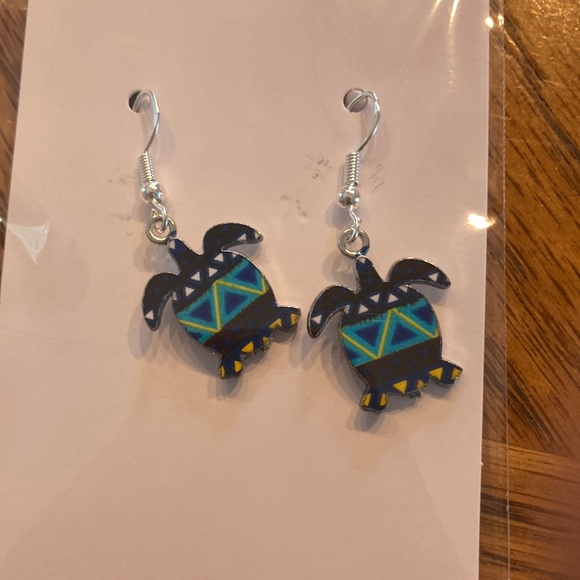 16. “Turtle” earrings. - Picture 3 of 3